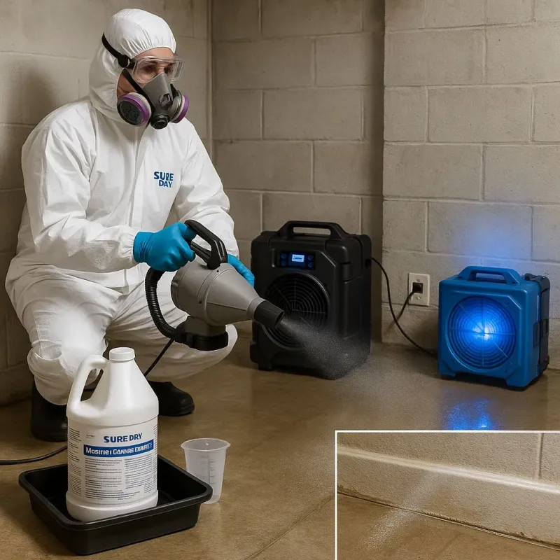 Sanitization and Odor Removal process in Flying Hills, PA