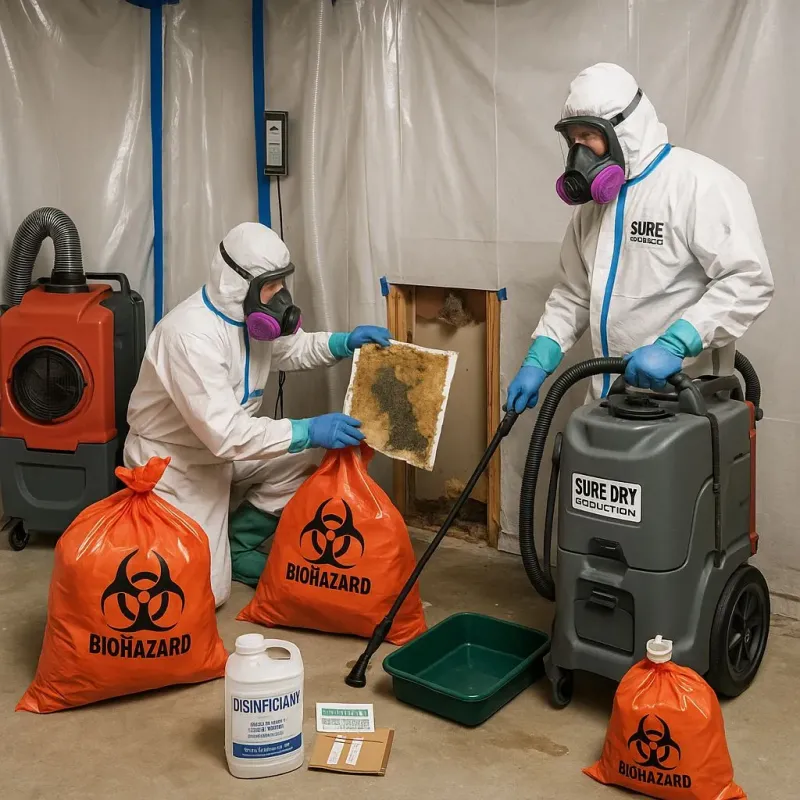 Contaminated Water Handling Protocols process in Flying Hills, PA
